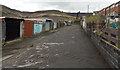 Lockup garages in Cwmparc