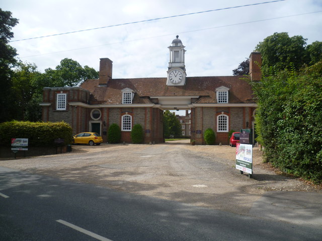Entrance to Great Maytham Hall