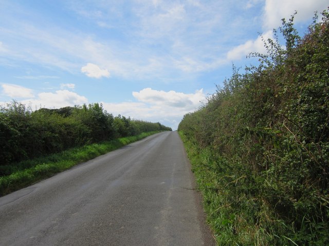 Country road west of Bilton
