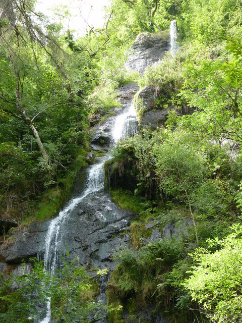 Lady Exmouth Falls, Canonteign Falls country estate