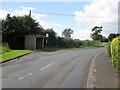 Bus stop at Shilbottle Grange