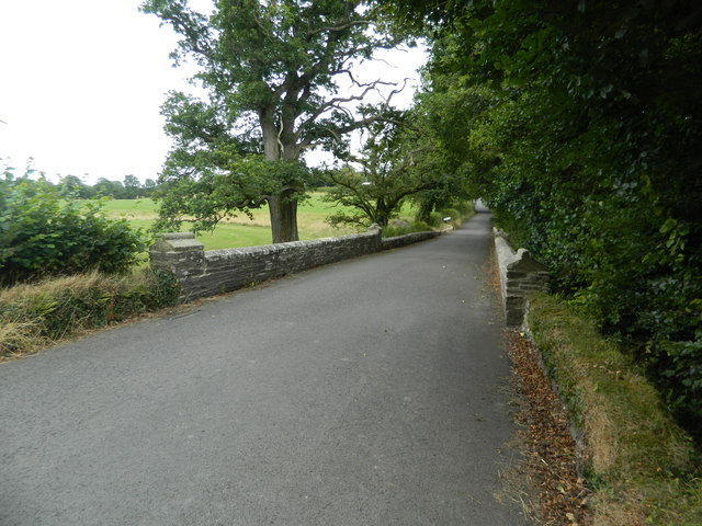 Bridge over the Nant Gwylan, on the B4334