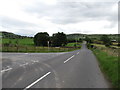 The Split Bog Road junction on the Moneyslane Road