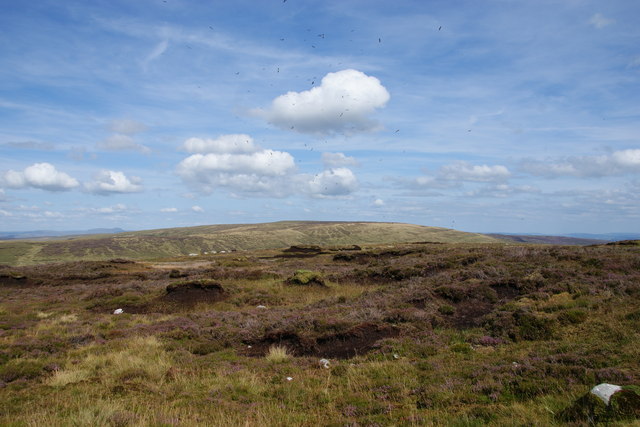 The top of Burn Fell