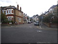 Edison Road at the junction of Coleridge Road