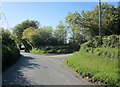 Road junction near Trefursdon