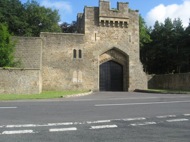 South entrance to Witton Castle