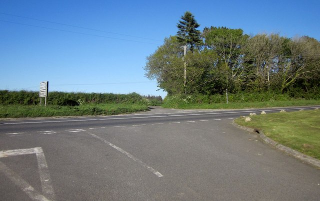 Crossroads on the A388