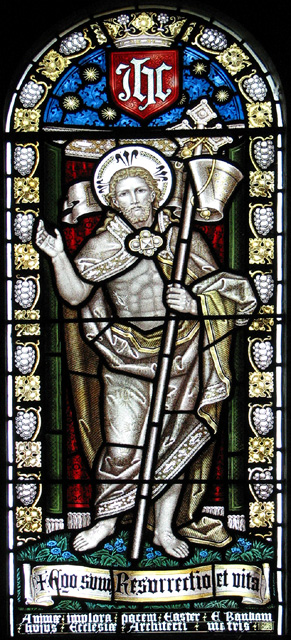 St Bene't Minster - stained glass