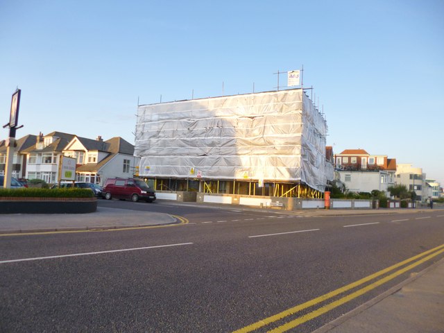Southbourne, scaffolding