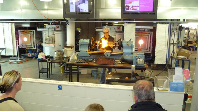 Inside the National Glass Centre, Sunderland
