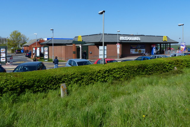 McDonald's on Holbeach Road in Spalding