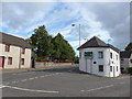 Road fork in north-east Crieff