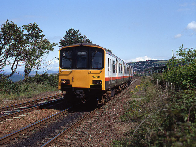 Trains at Colwyn Bay - 1993 (3)
