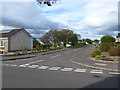 Looking from Hollybush Drive into Hollybush Road