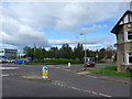 Looking from Hebridean Gardens into Pittenzie Road