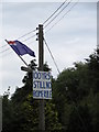 Poster at Moneyslane celebrating the failure of the 1914 Home Rule for Ireland Bill