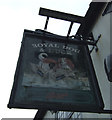 Sign for the Royal Dog & Duck, Flamborough