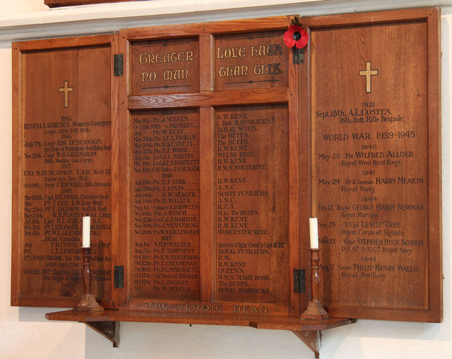 St Mary, East Farleigh - War Memorial