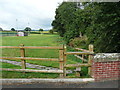 Public footpath in the grounds of Moreton Hall School