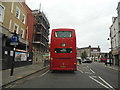 W8 bus on Silver Street, Enfield