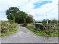 Off-road cycle route at Five Lane Ends