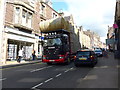 Hay lorry in West High Street