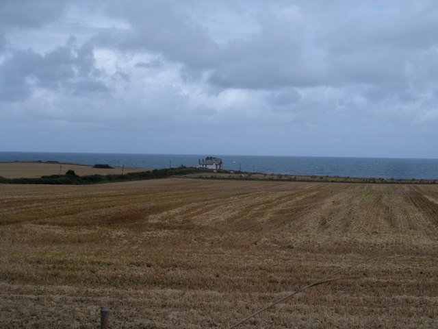 Isolated house on coast near Weybourne