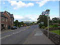 Bus stop in South Bridgend