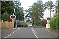 Level crossing at Murthly