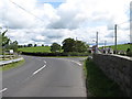 Dromara Road at its junction with Lackan Road