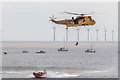 TM1714 : Air/Sea Rescue Demonstration, Clacton, Essex by Christine Matthews