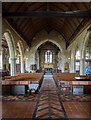 TQ7237 : Interior, St Mary's church, Goudhurst by Julian P Guffogg