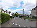 Rounding a bend in Sauchie Place