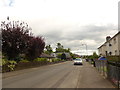 Traffic jam in Sauchie Road