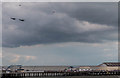 Battle of Britain Memorial Flight at Air Show, Clacton, Essex