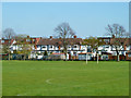 Backs of houses on Aragon Road