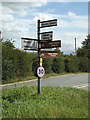 Roadsign on the B1070 Hadleigh Road