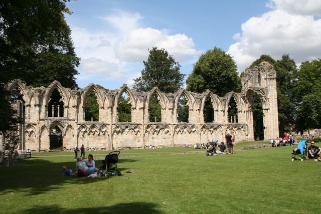 York:  Remains of St. Mary's Abbey
