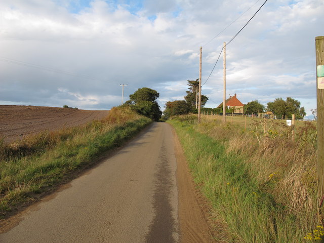 Ferry Road near Airey Cottages, Sudbourne