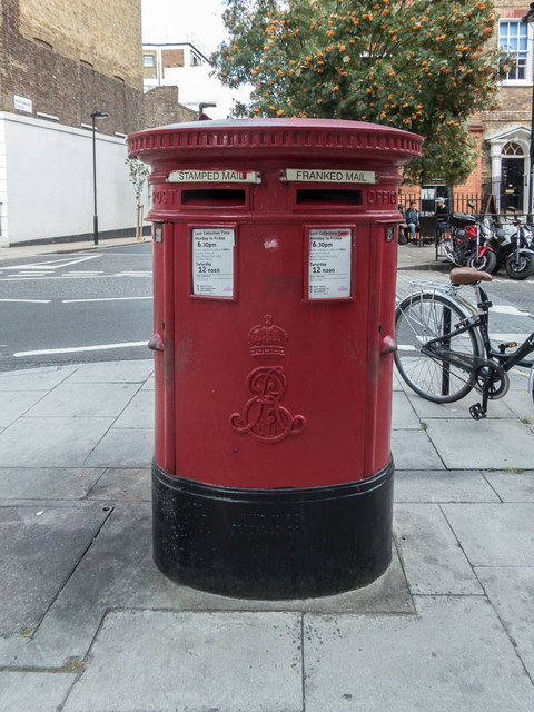 Edward VII Pillar Box on Corner of John... © Christine Matthews ...