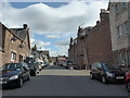 Parked cars in Milnab Street