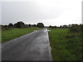 Killard Road approaching the Kilclief Road cross-roads