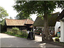 TM0733 : Tea Room near Bridge Cottage by Geographer
