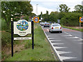 SK7773 : Darlton village sign by Alan Murray-Rust