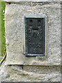 Flush bracket bench mark, St Peter