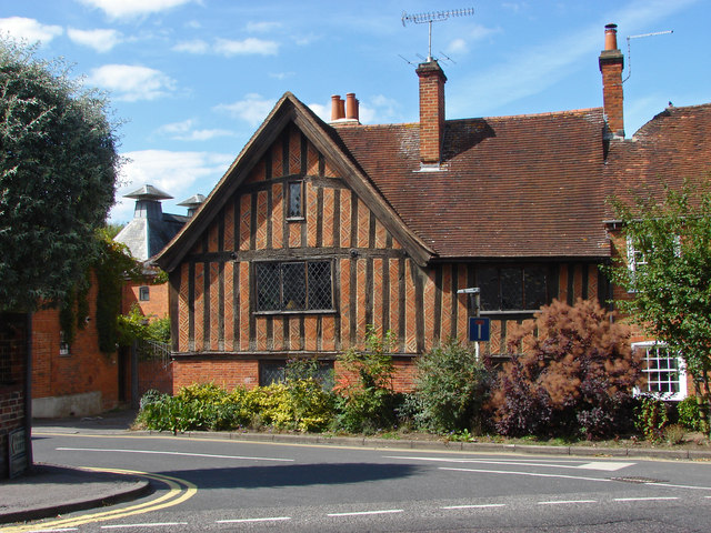 Old house by The Maltings, Farnham