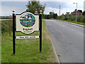 SK8074 : Ragnall village sign by Alan Murray-Rust