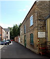 Access road to Stainsbridge Mill facilities, Malmesbury