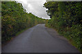 Lane approaching Uppacott Cross